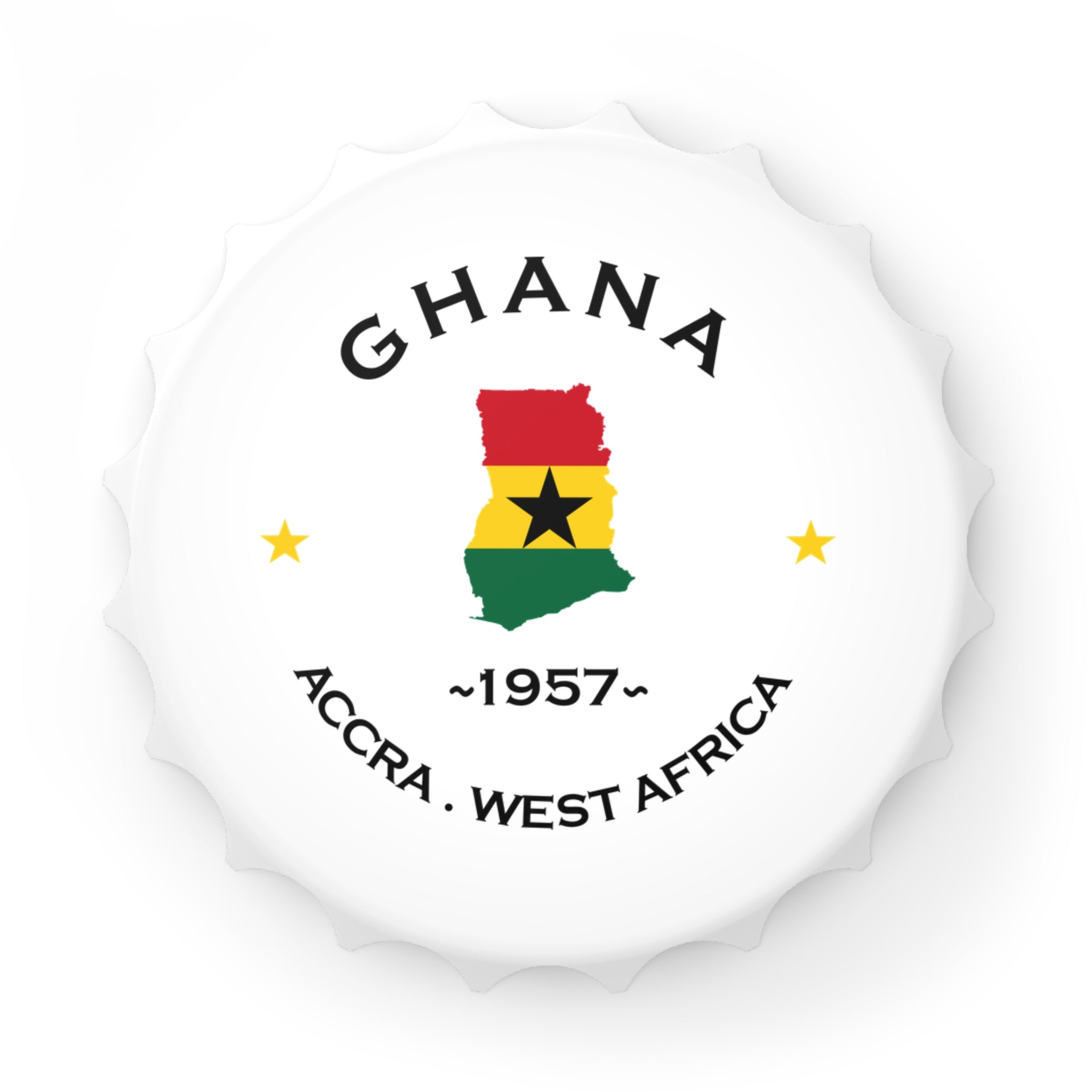 Ghanaian Inspired Bottle Opener, Ghana weddings, Ghana Parties, Ghana Gifts, Ghana Souvenirs, African Graduation, African Fridge Magnet.